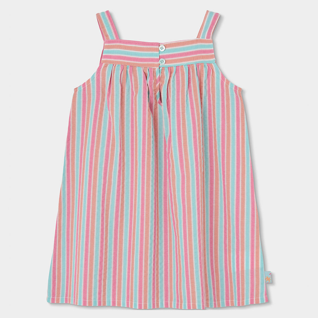 BOBOLI - Boboli Φόρεμα Ποπλίνα Ριγέ