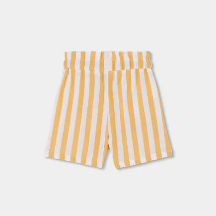 BOBOLI - Boboli Σορτς Ψηλόμεσο Λινό