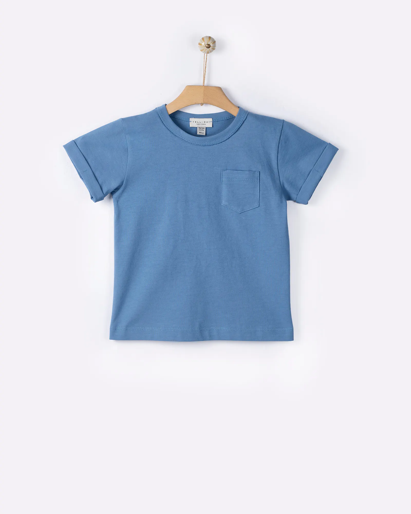 YELL-OH - Yell-Oh Nireas T-shirt - Aegea Blue