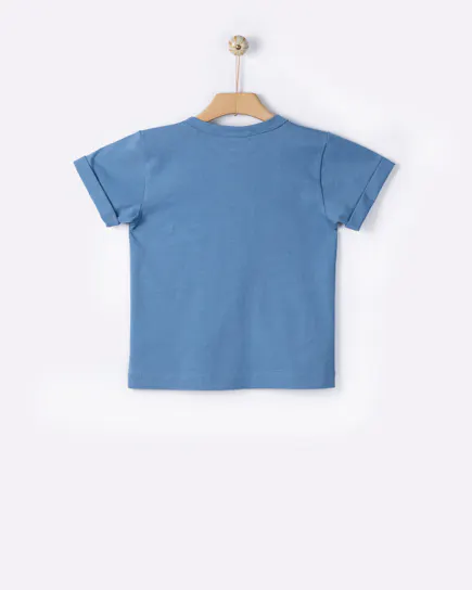 YELL-OH - Yell-Oh Nireas T-shirt - Aegea Blue