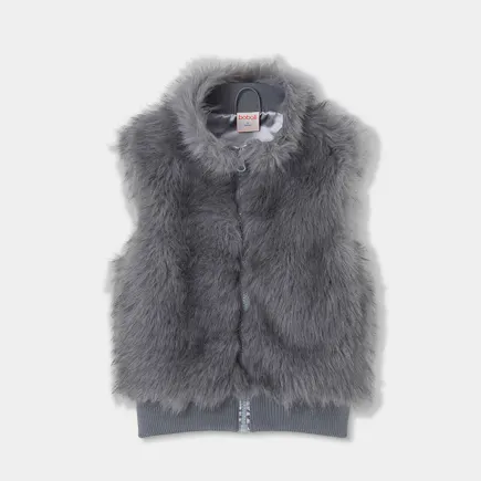 BOBOLI - Boboli Fluffy vest for girl