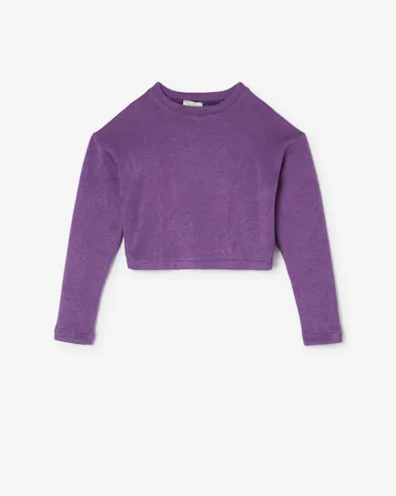 YELL-OH - Yell-Oh Μπλούζα Πλεκτή Purple