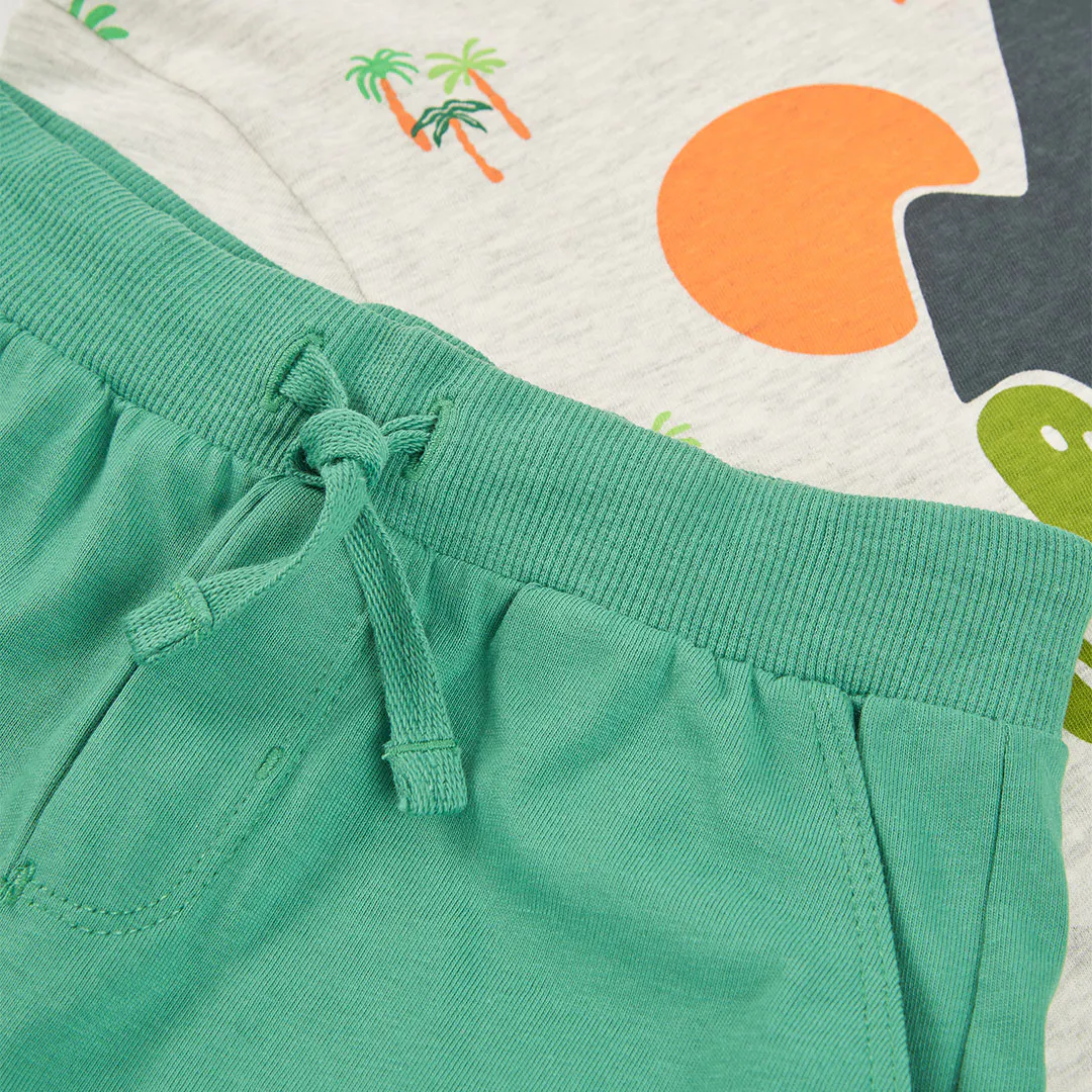 BOBOLI - Boboli Σετ Μπλούζα Σορτς