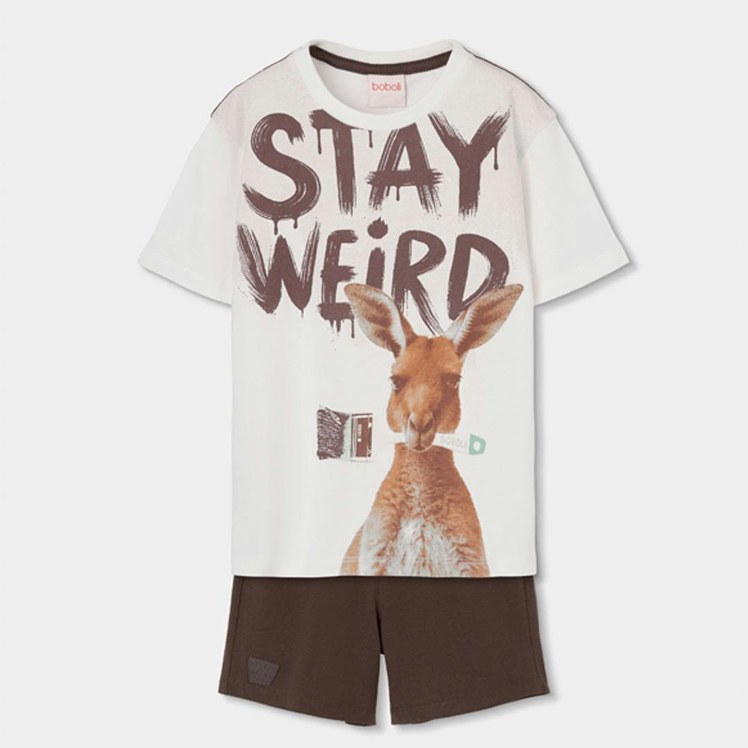 BOBOLI - Boboli Σετ Μπλούζα Σορτς