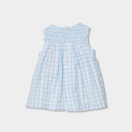 BOBOLI - Boboli Φόρεμα Καρό Ποπλίνα