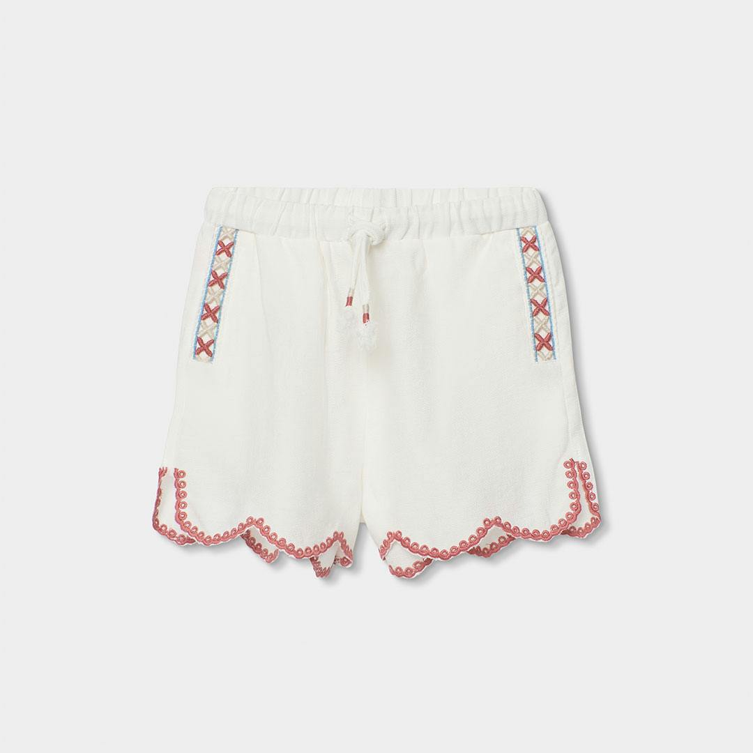 BOBOLI - Boboli Σορτς Με Κέντημα