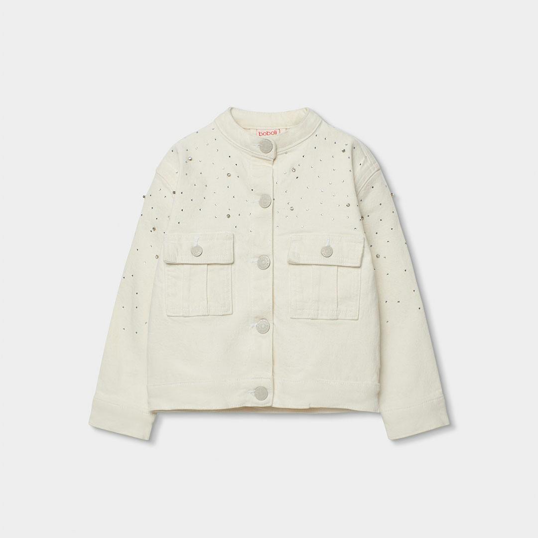 BOBOLI - Boboli Τζιν Μπουφάν Εκρου