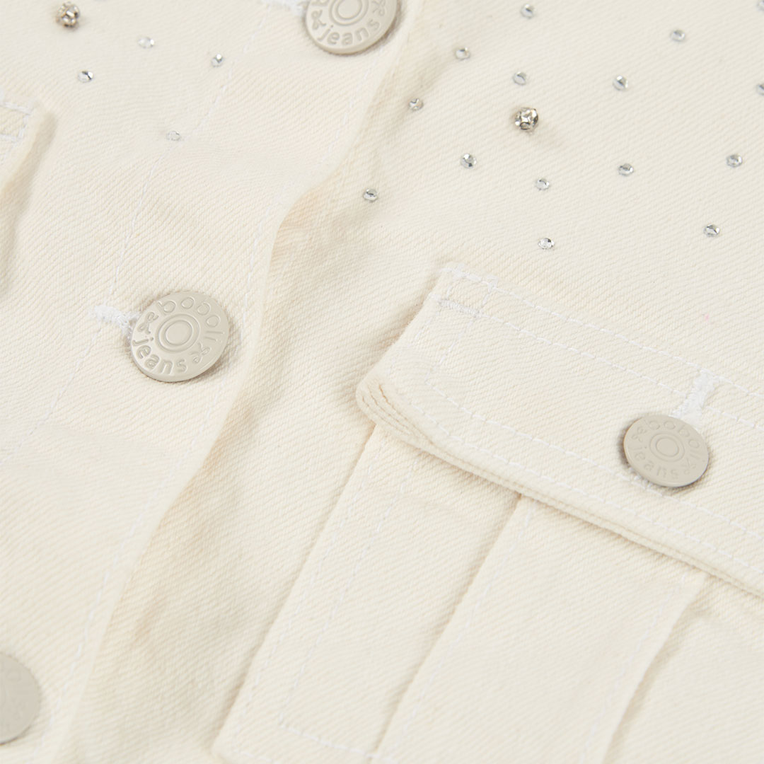 BOBOLI - Boboli Τζιν Μπουφάν Εκρου