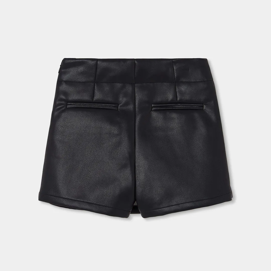 BOBOLI - Boboli Skort Δερματίνη