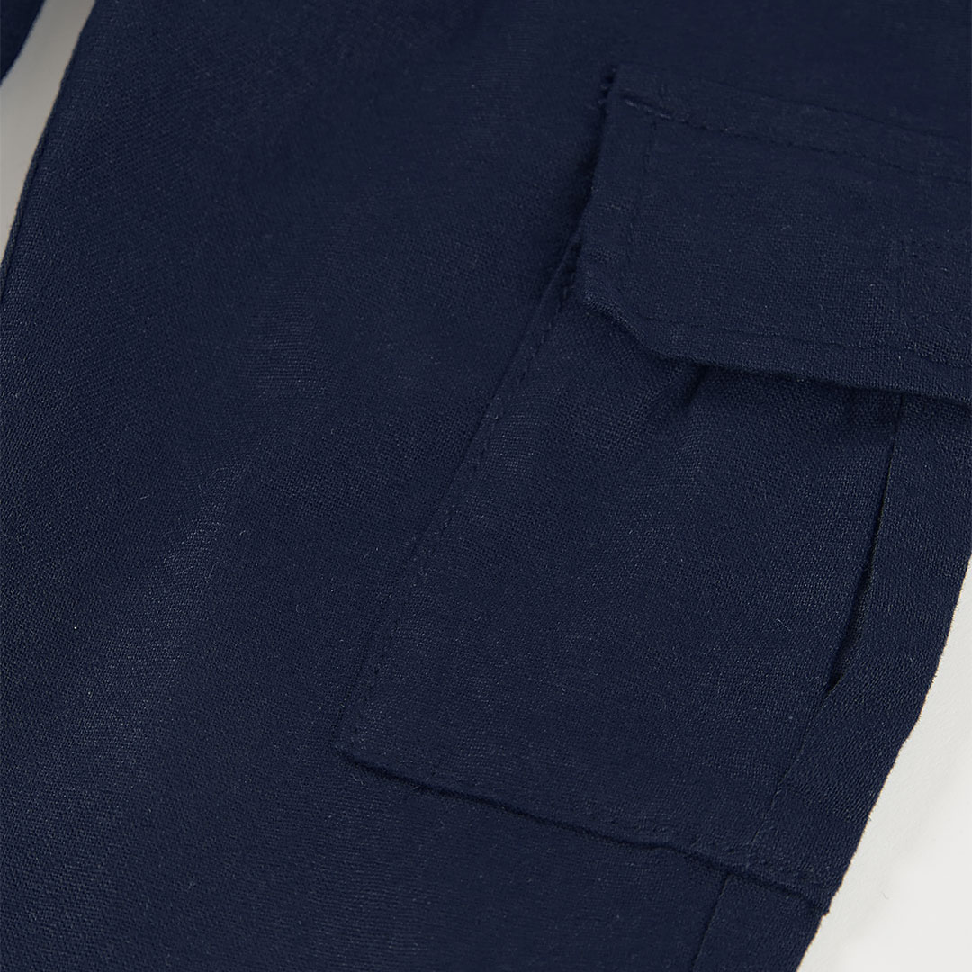 BOBOLI - Boboli Παντελόνι Λινό