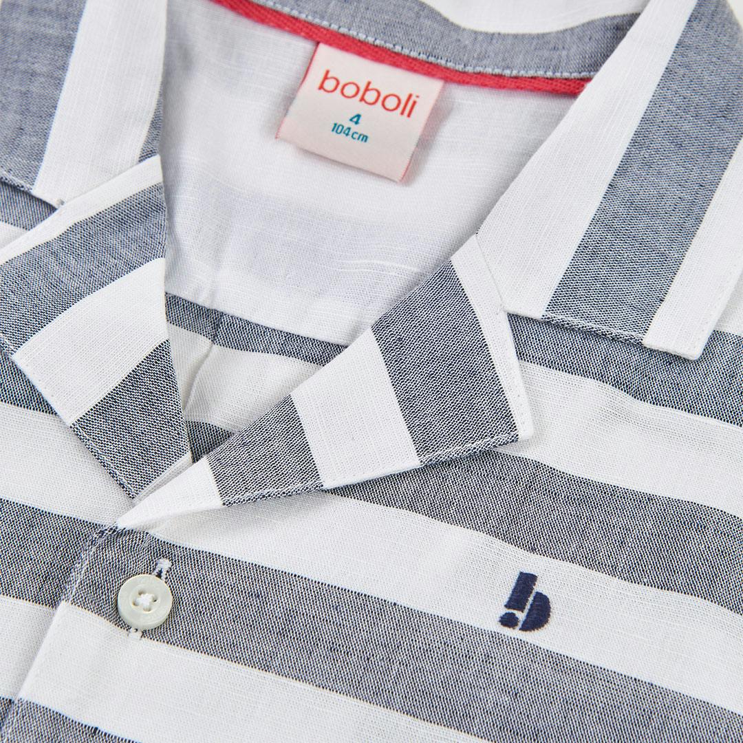 BOBOLI - Boboli Πουκάμισο Λινό
