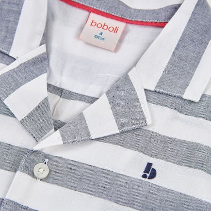 BOBOLI - Boboli Πουκάμισο Λινό