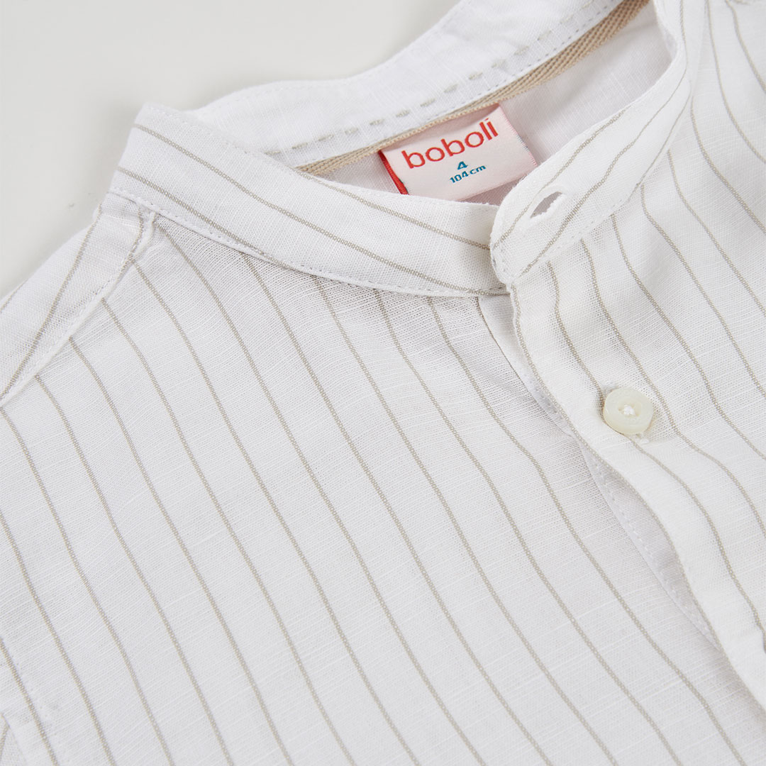  - Boboli Πουκάμισο Λινό