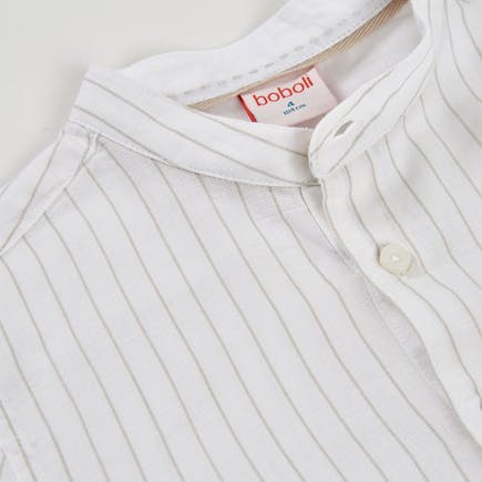  - Boboli Πουκάμισο Λινό