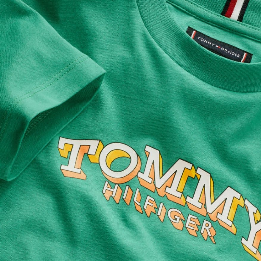 TOMMY HILFIGER - Tommy Hilfiger 3D GRAPHIC T-SHIRT