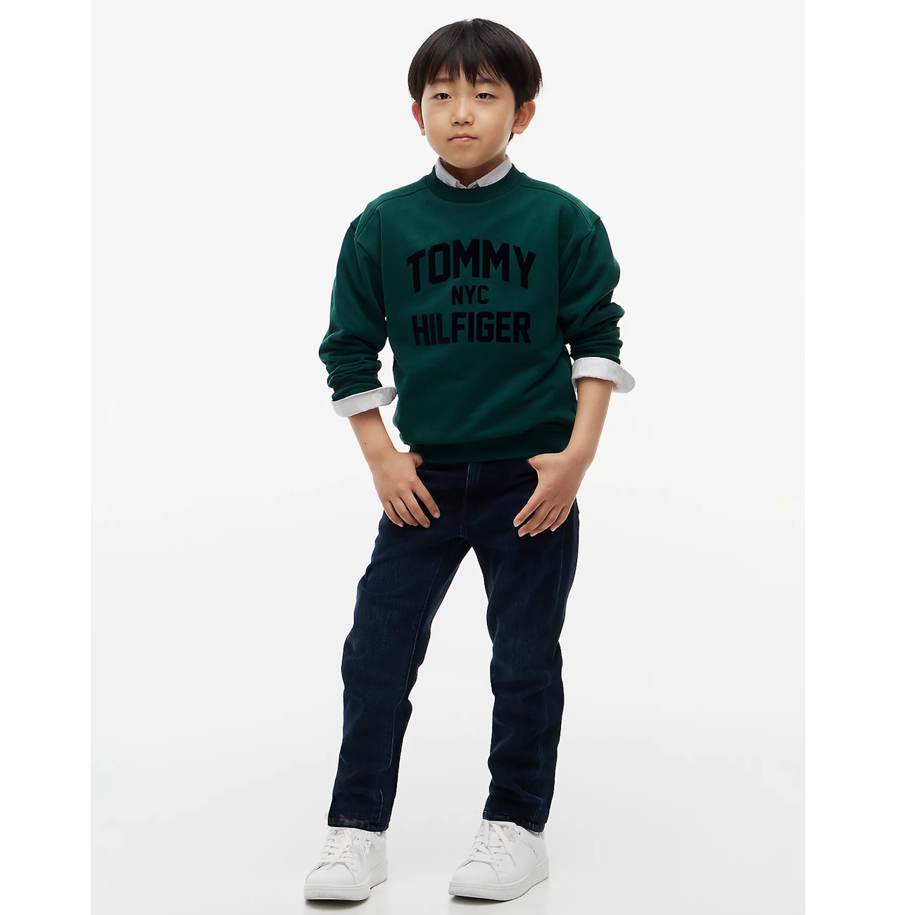 TOMMY HILFIGER - Tommy Hilfiger BRAND LOVE CREW