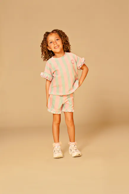 STAINS & STORIES - Stains Stories Μπλούζα Ριγέ