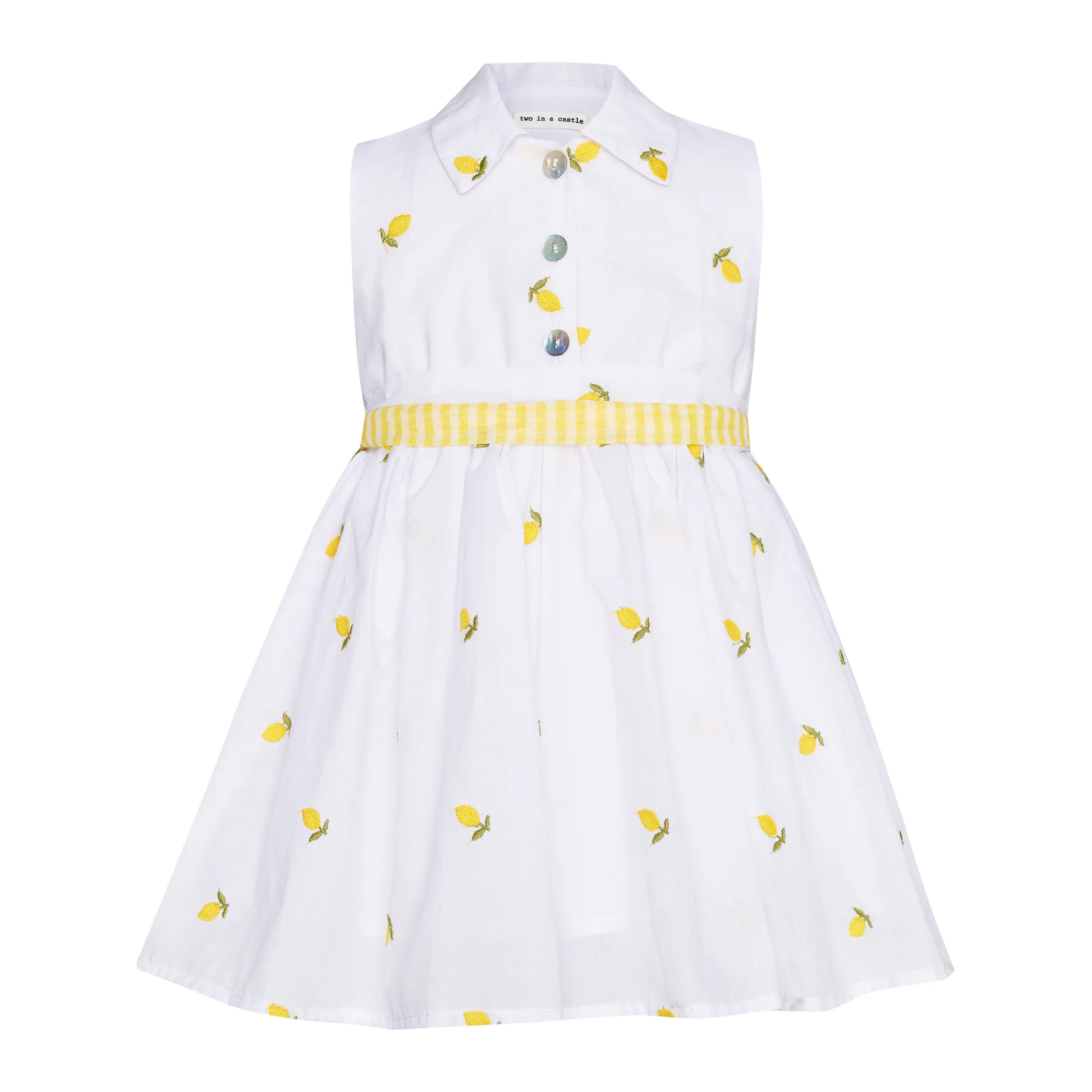 TWO IN A CASTLE - Two In A Castle Πουκάμισο Φόρεμα Κέντημα