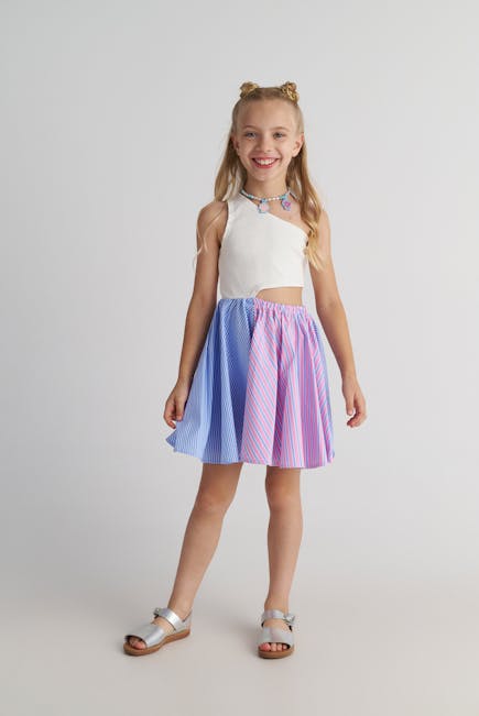 TWO IN A CASTLE - Two In A Castle Φόρεμα Ριγέ