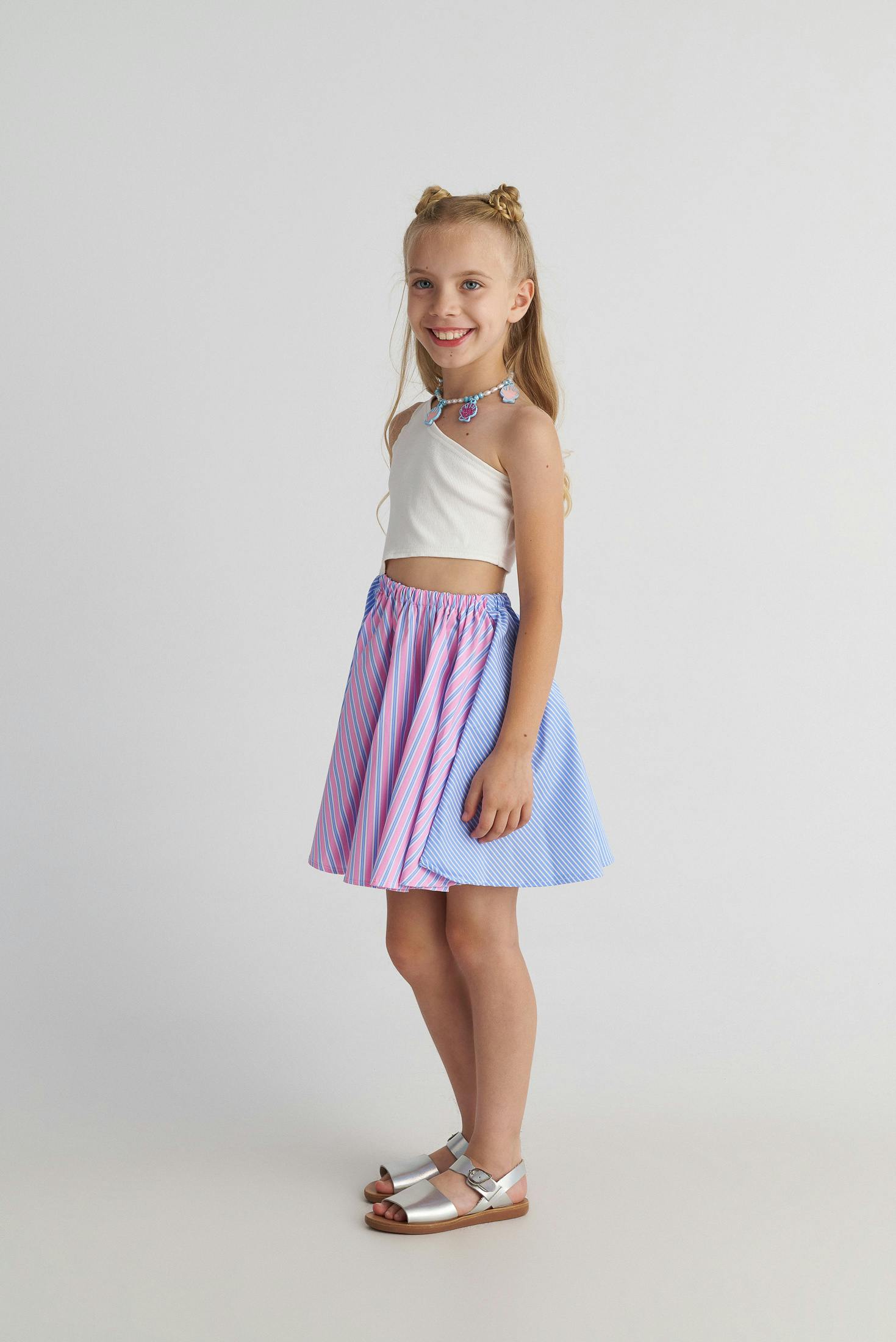 TWO IN A CASTLE - Two In A Castle Φόρεμα Ριγέ