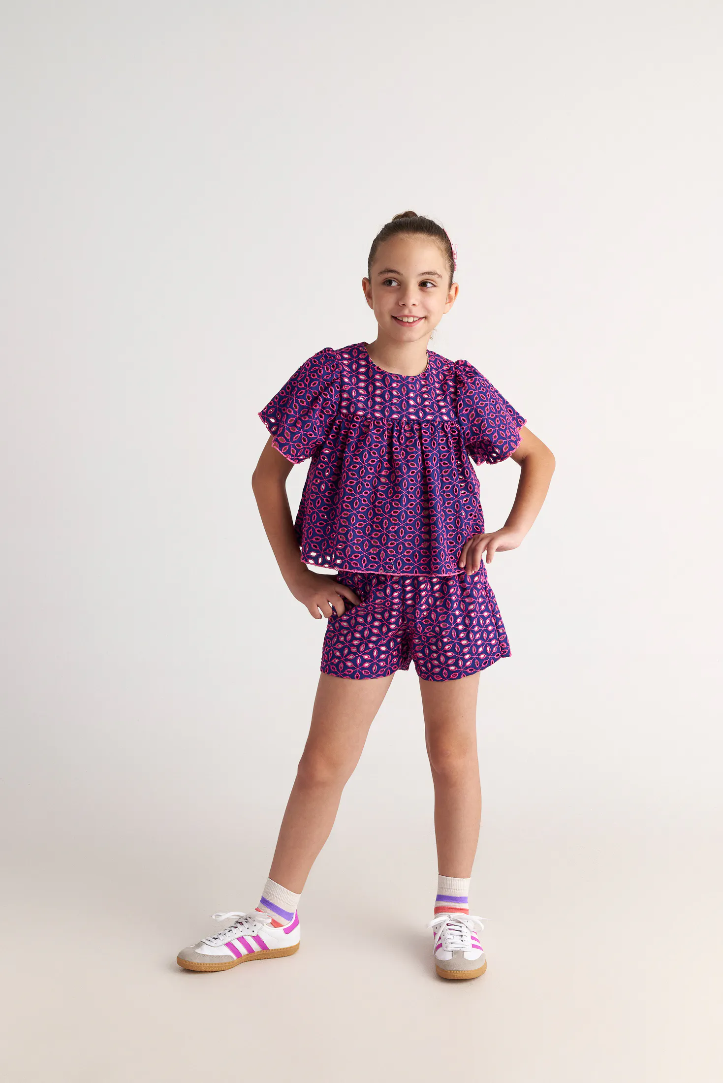 TWO IN A CASTLE - Two In A Castle Σετ Τοπ Σορτς Broderie