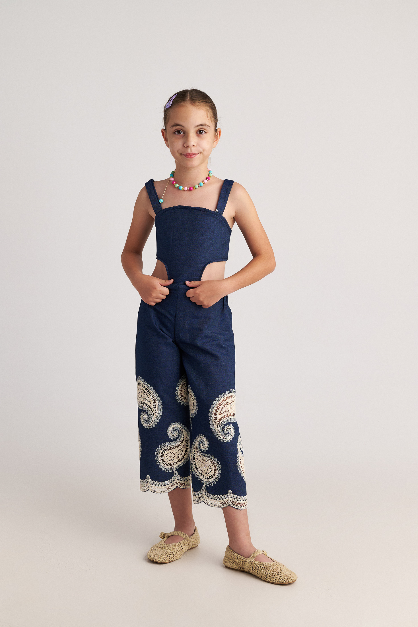  Φόρμα Crochet Denim