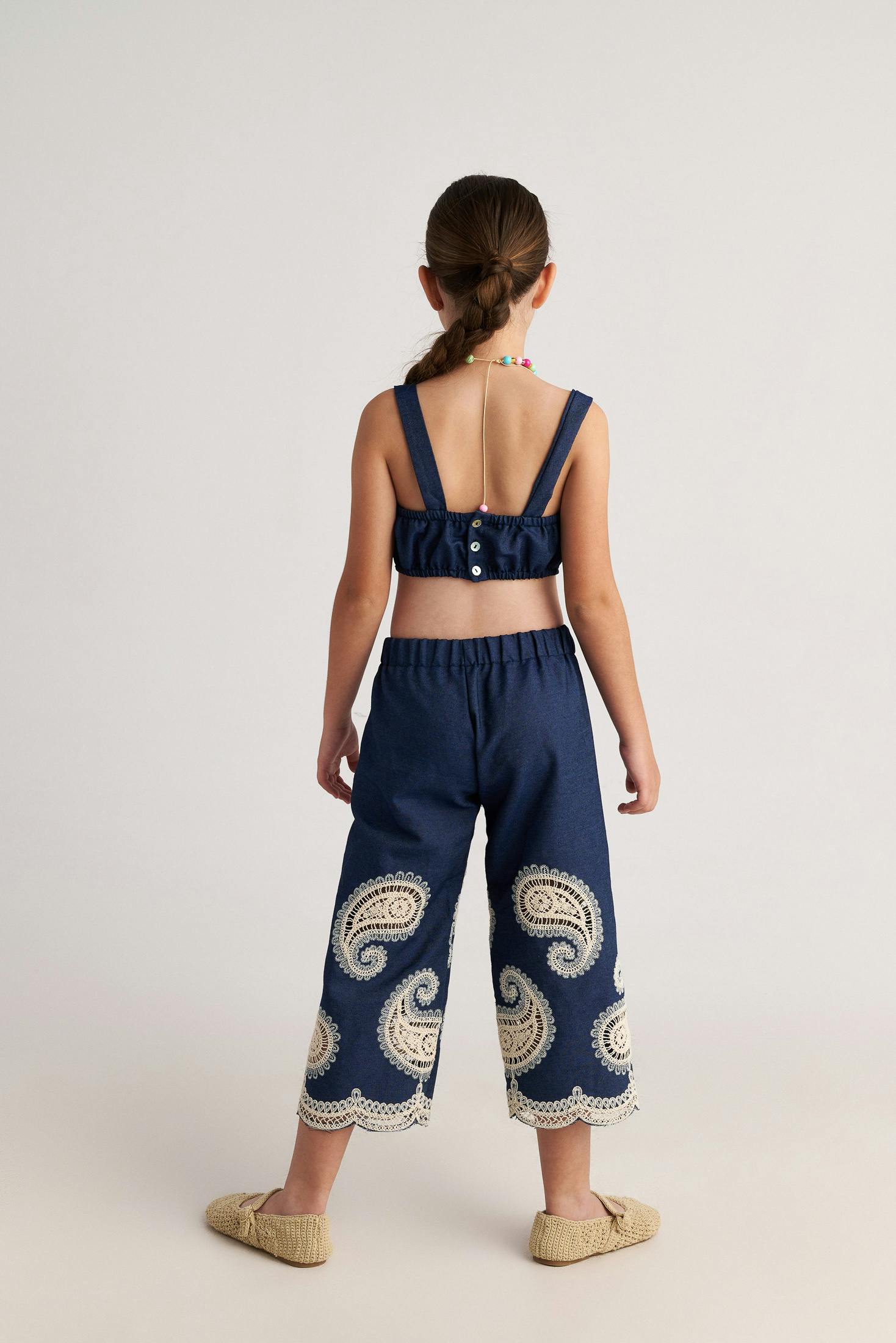  - Two In A Castle Φόρμα Crochet Denim