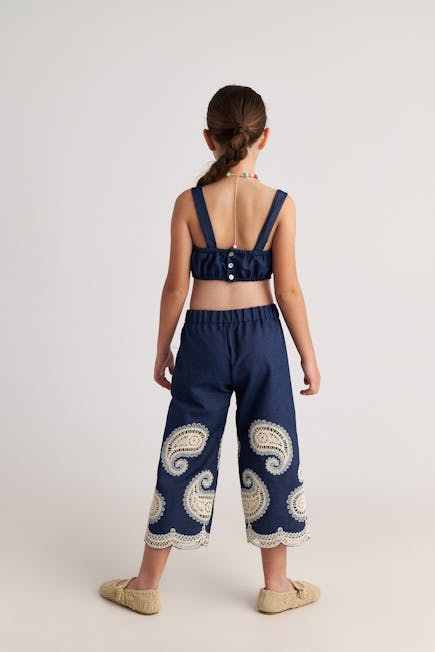  - Two In A Castle Φόρμα Crochet Denim