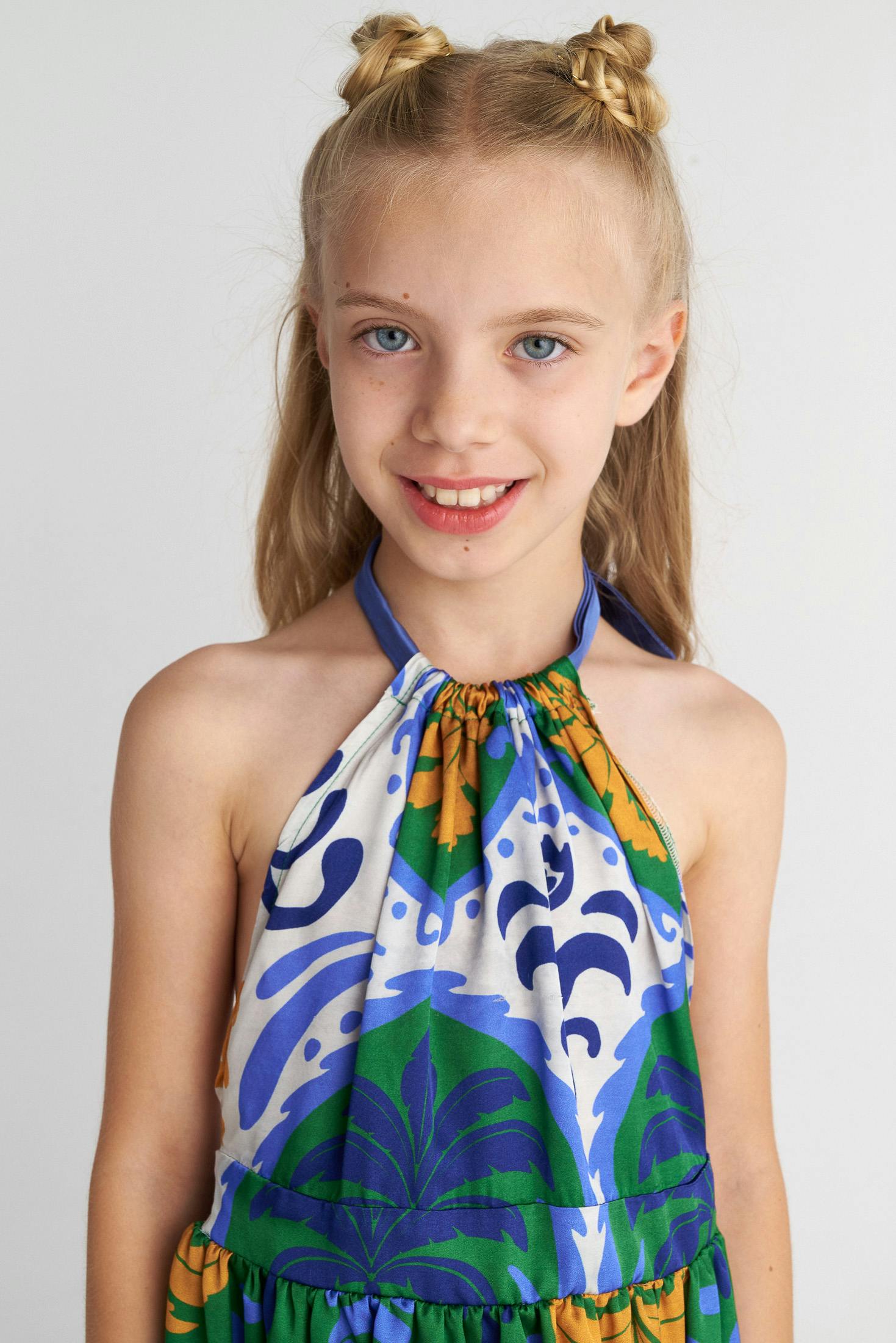 TWO IN A CASTLE - Two In A Castle Φόρεμα Viscose halterneck