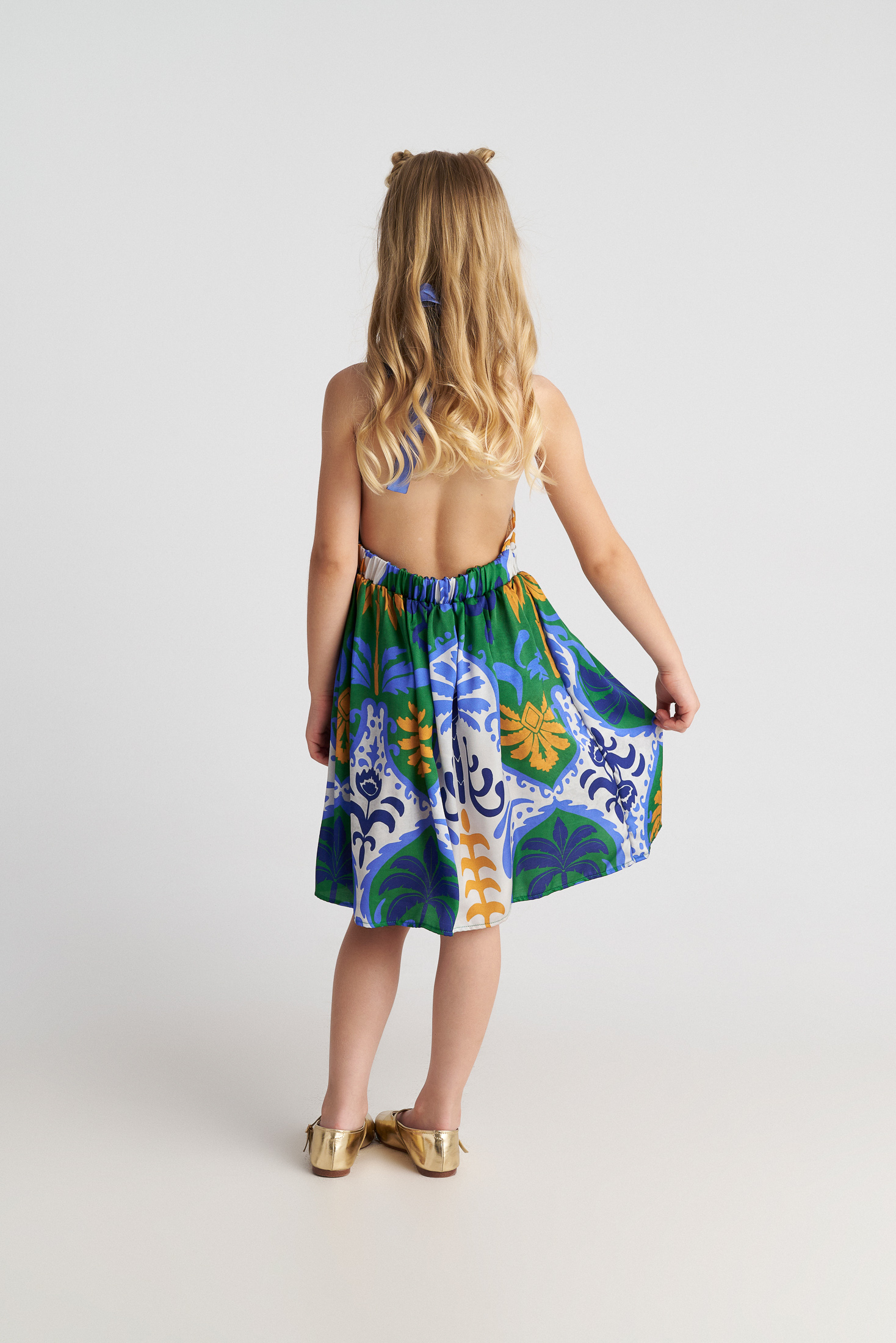 TWO IN A CASTLE - Two In A Castle Φόρεμα Viscose halterneck