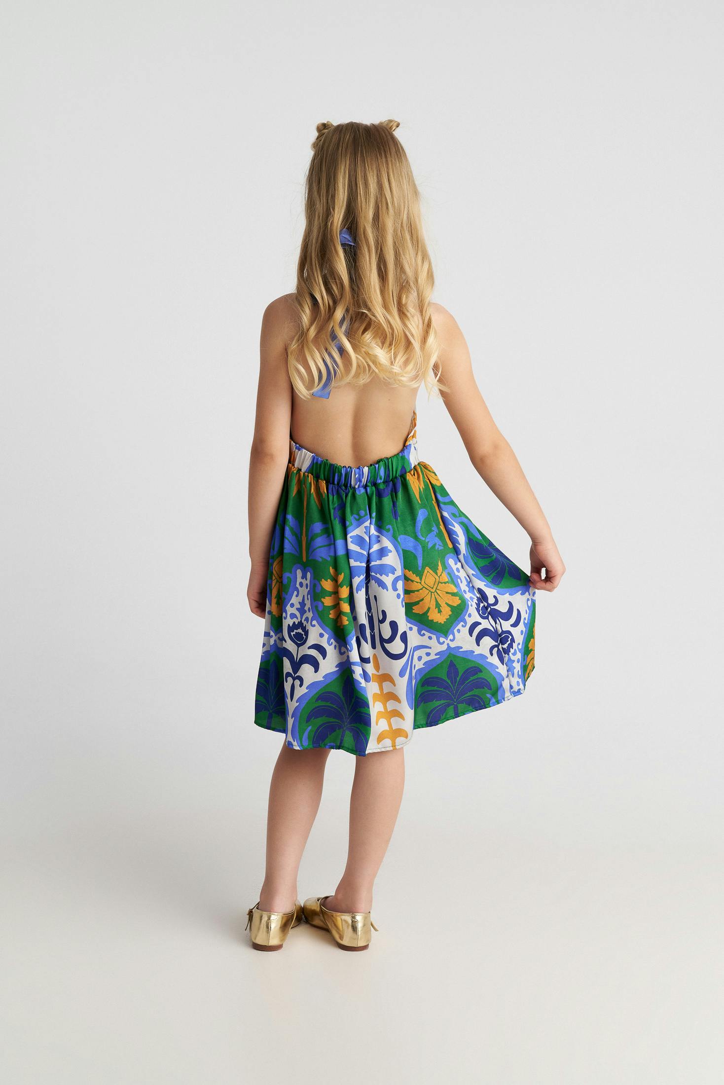 TWO IN A CASTLE - Two In A Castle Φόρεμα Viscose halterneck