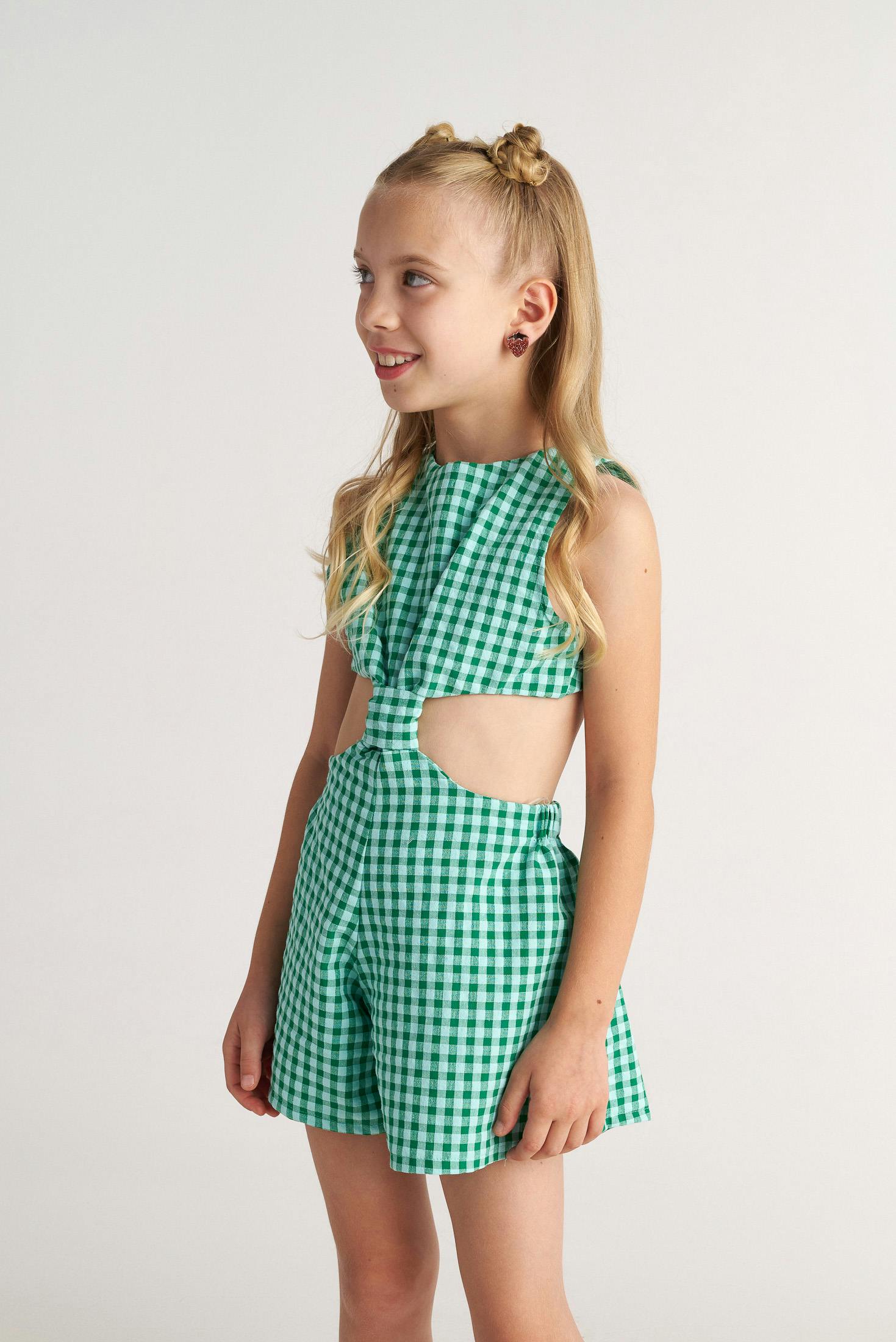 TWO IN A CASTLE - Two In A Castle Ολόσωμη Φόρμα Καρό