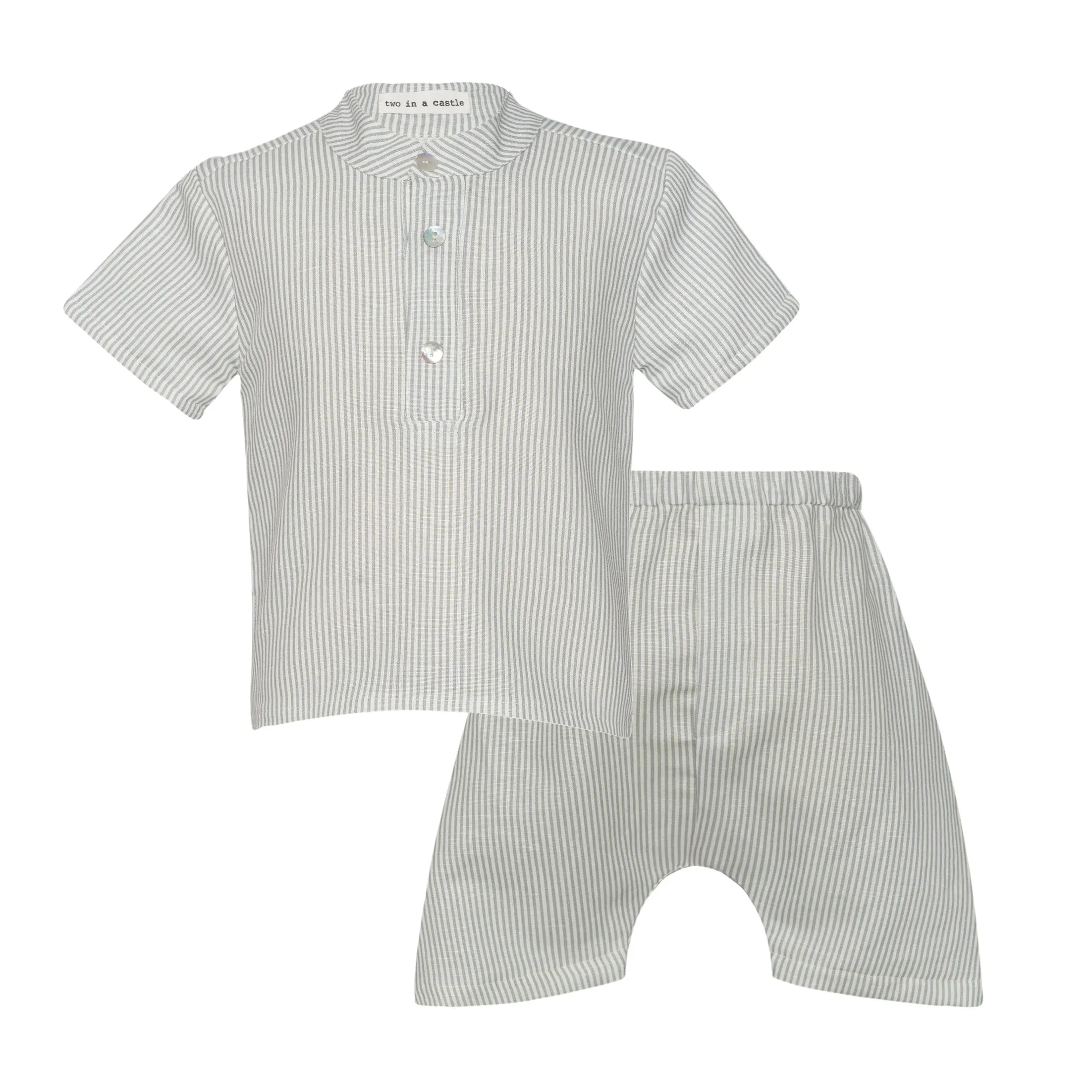 TWO IN A CASTLE - Two In A Castle Σετ Μπλούζα Σορτς Μέντα