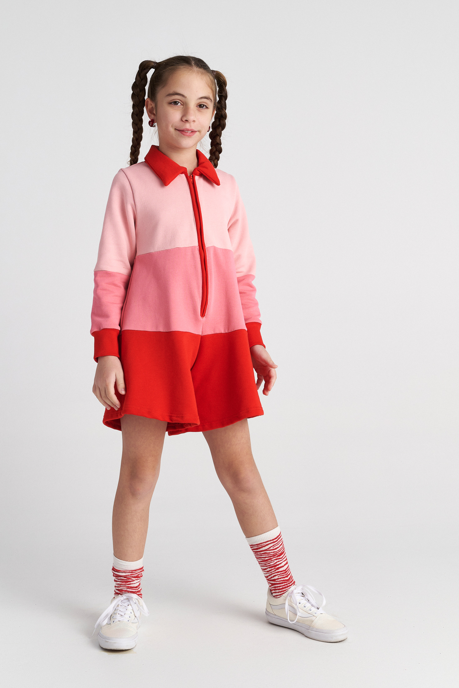 TWO IN A CASTLE - Two In A Castle TC RASPBERRY PUFF TENNIS PLAYSUIT KID --- ΦΟΡΜΑ ΚΟΡΙΤΣΙ