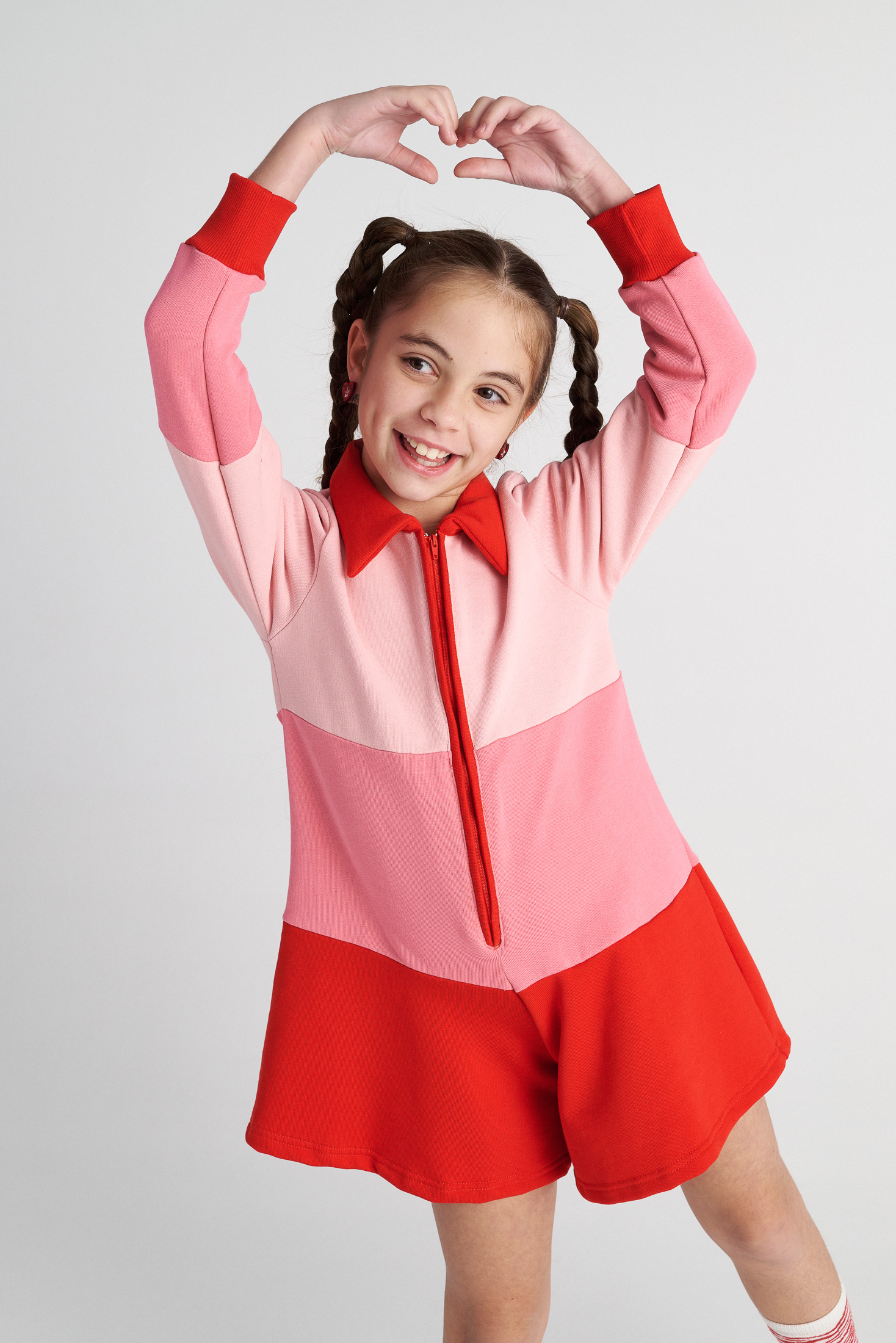 TWO IN A CASTLE - Two In A Castle TC RASPBERRY PUFF TENNIS PLAYSUIT KID --- ΦΟΡΜΑ ΚΟΡΙΤΣΙ