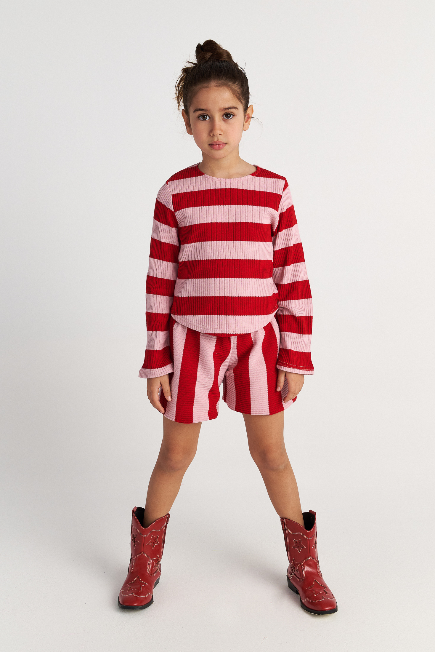 TWO IN A CASTLE - Two In A Castle TC CANDY SET W/KNITTED TOP & KNITTED SHORTS KID+ --- ΣΕΤ ΚΟΡΙΤΣΙ ΜΝ