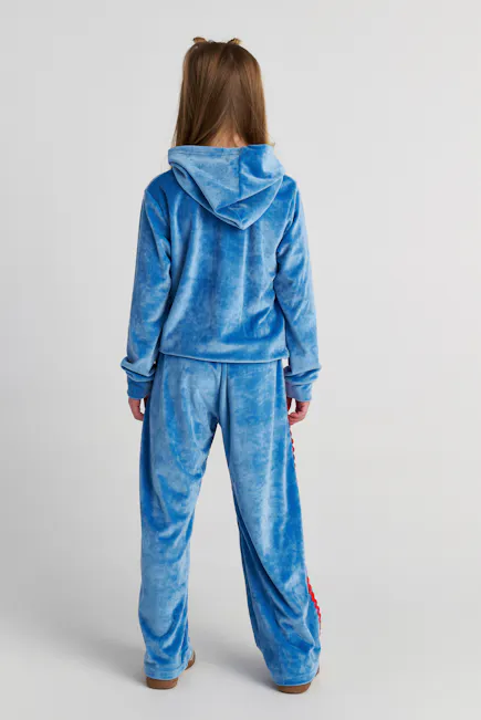 TWO IN A CASTLE - Two In A Castle TC VELVET CLOUD SET W/HOODED TOP & PANTS KID+ --- ΣΕΤ ΚΟΡΙΤΣΙ ΜΝ