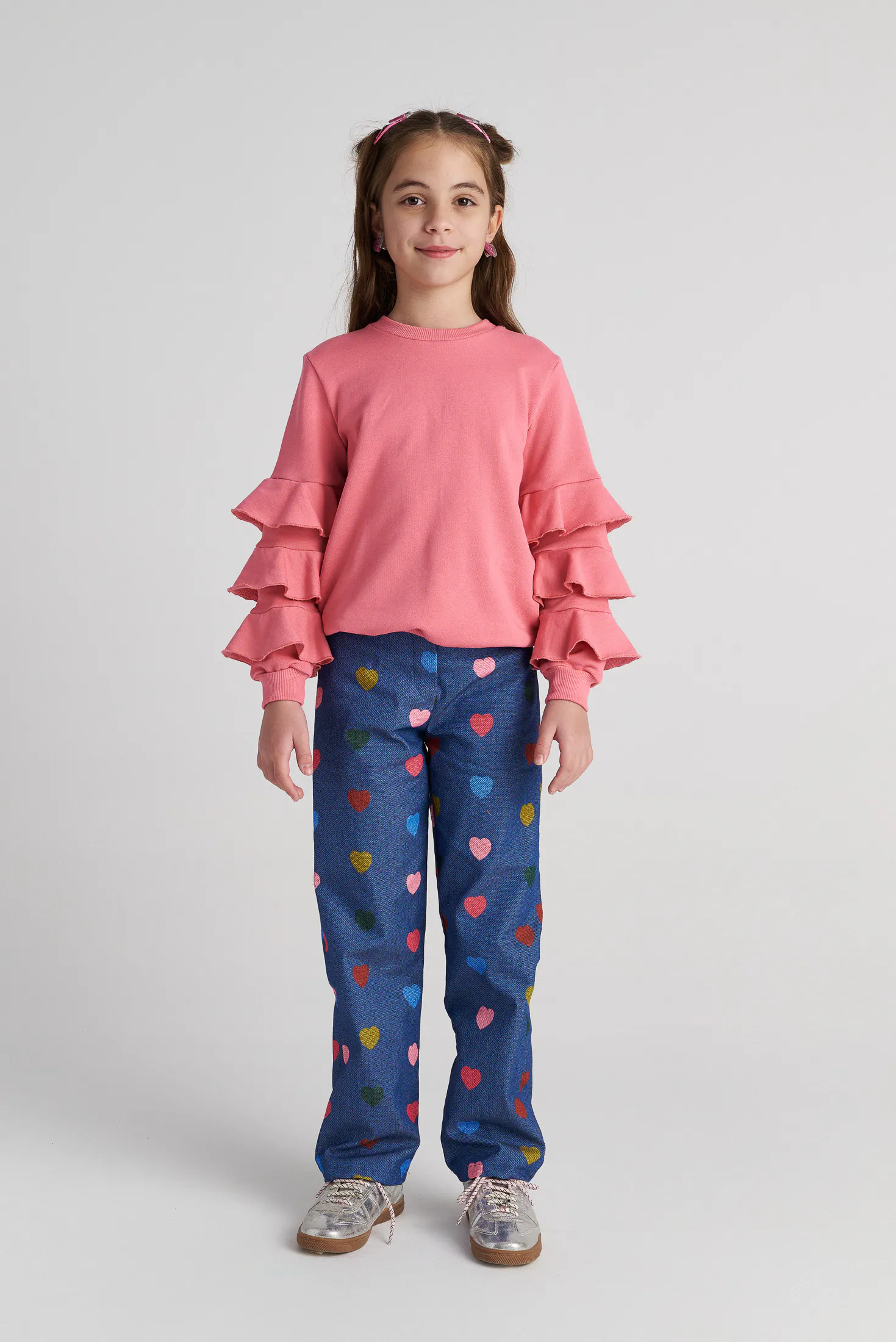 TWO IN A CASTLE - Two In A Castle TC HEART CONFETTI ALLOVER HEARTS PANTS KID --- ΠΑΝΤ/ΝΙ ΤΖΗΝ-ΥΦ Κ