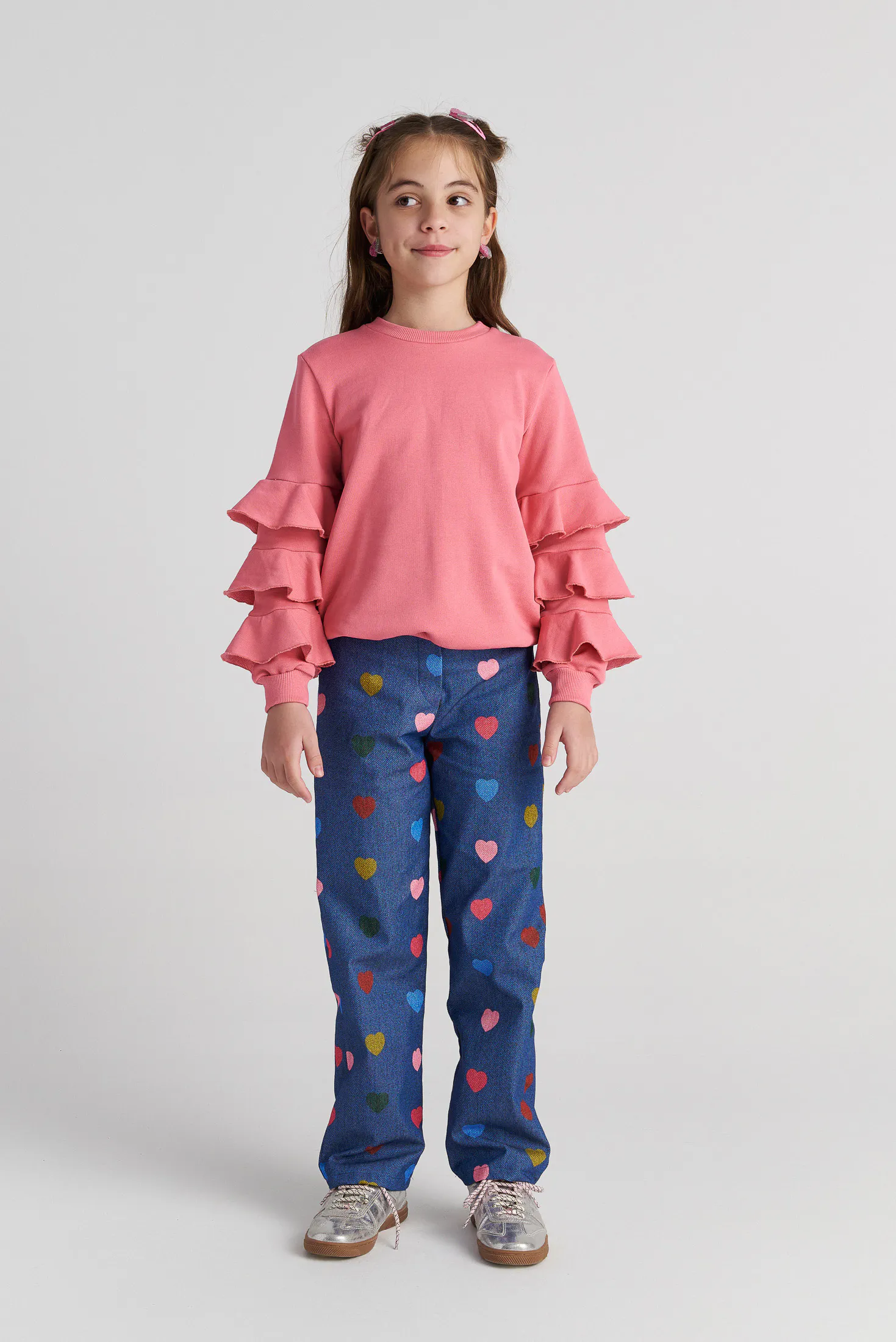 TWO IN A CASTLE - Two In A Castle TC HEART CONFETTI ALLOVER HEARTS PANTS KID --- ΠΑΝΤ/ΝΙ ΤΖΗΝ-ΥΦ Κ