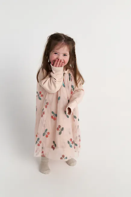 TWO IN A CASTLE - Two In A Castle TC CHERRY BALM EMBROIDERED DRESS KID --- ΦΟΡΕΜΑ