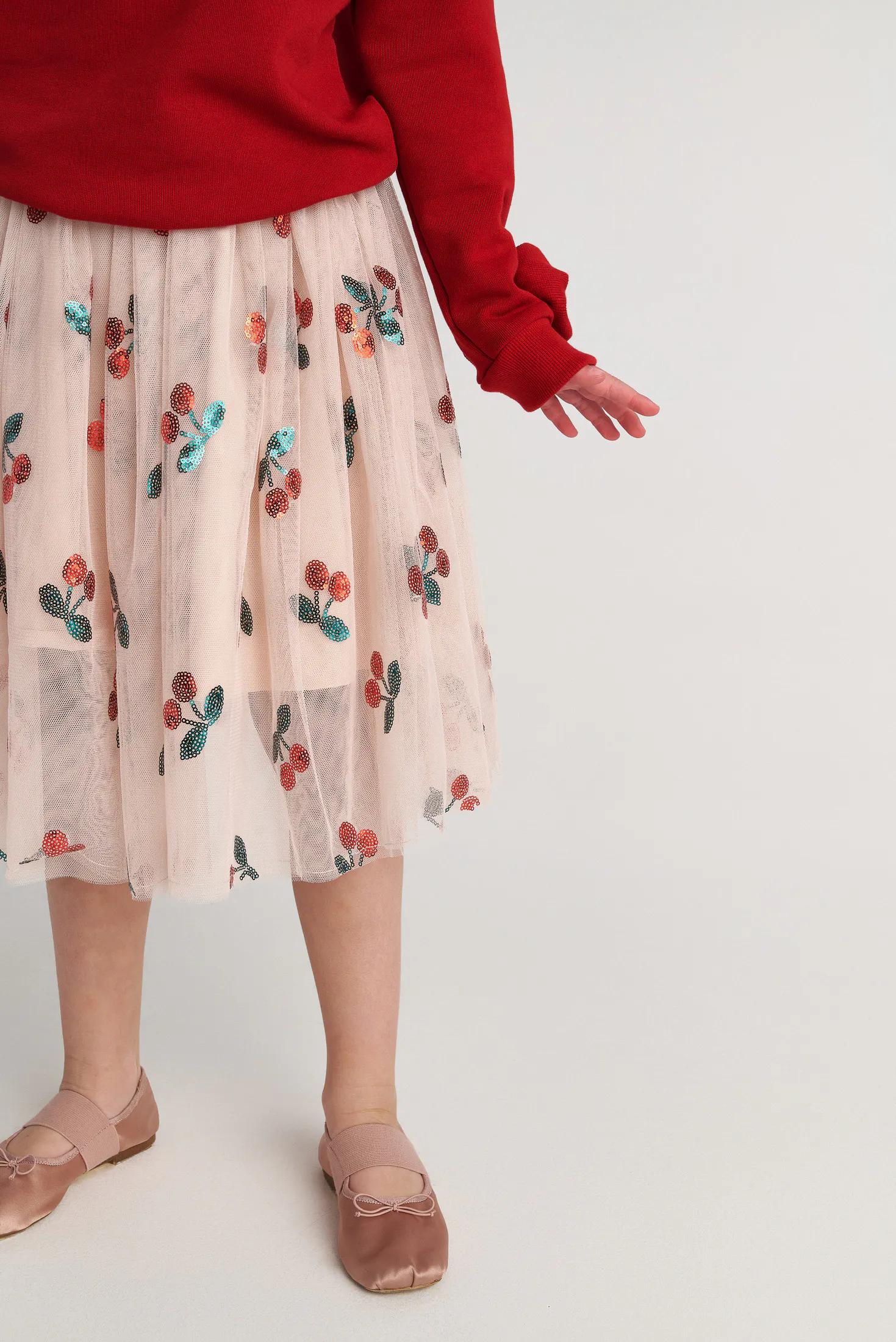 TWO IN A CASTLE - Two In A Castle TC CHERRY BALM EMBROIDERED SKIRT KID --- ΦΟΥΣΤΑ-ΖΥΠ ΚΥΛΟΤ