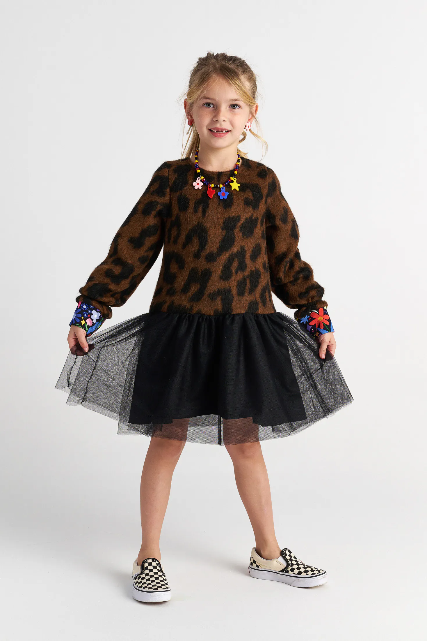 TWO IN A CASTLE - Two In A Castle TC WILD FLOWERS KNITTED TUTU DRESS KID --- ΦΟΡΕΜΑ