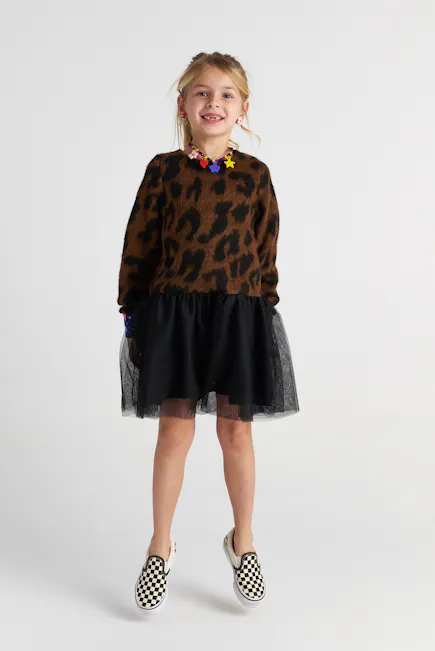 TWO IN A CASTLE - Two In A Castle TC WILD FLOWERS KNITTED TUTU DRESS KID --- ΦΟΡΕΜΑ