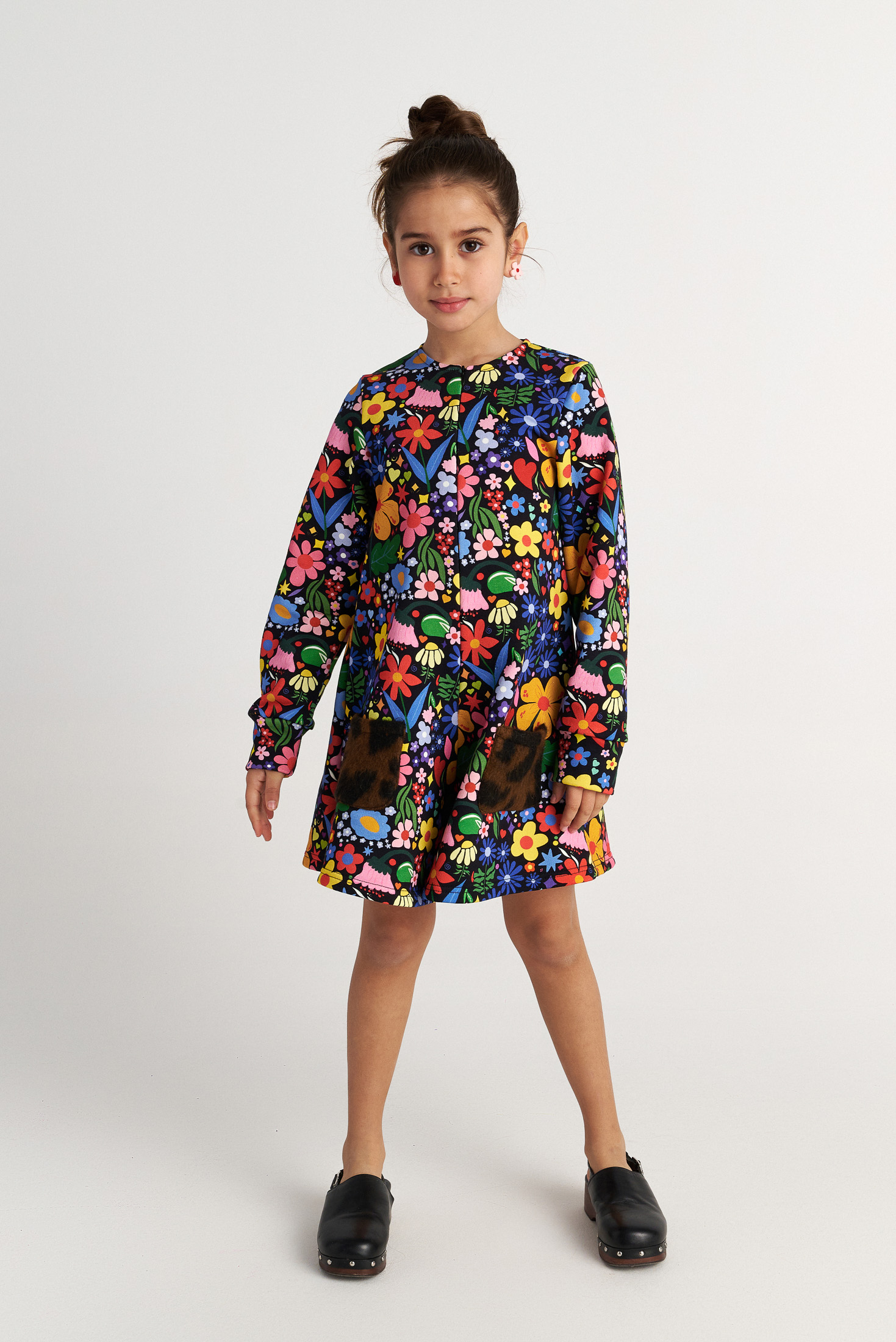 TWO IN A CASTLE - Two In A Castle TC FLOWER SKY ALLOVER PLAYSUIT KID --- ΦΟΡΜΑ ΚΟΡΙΤΣΙ