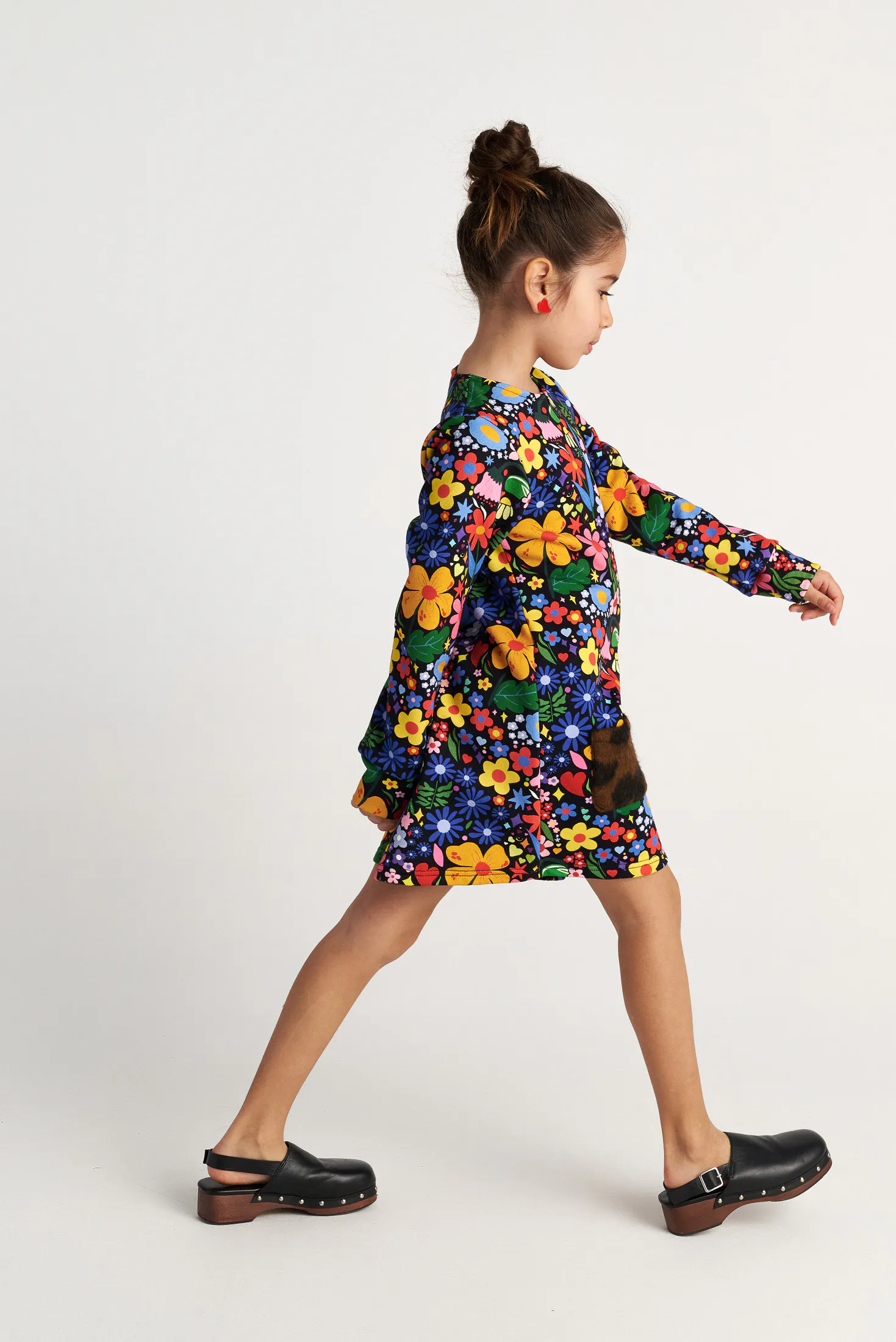 TWO IN A CASTLE - Two In A Castle TC FLOWER SKY ALLOVER PLAYSUIT KID --- ΦΟΡΜΑ ΚΟΡΙΤΣΙ