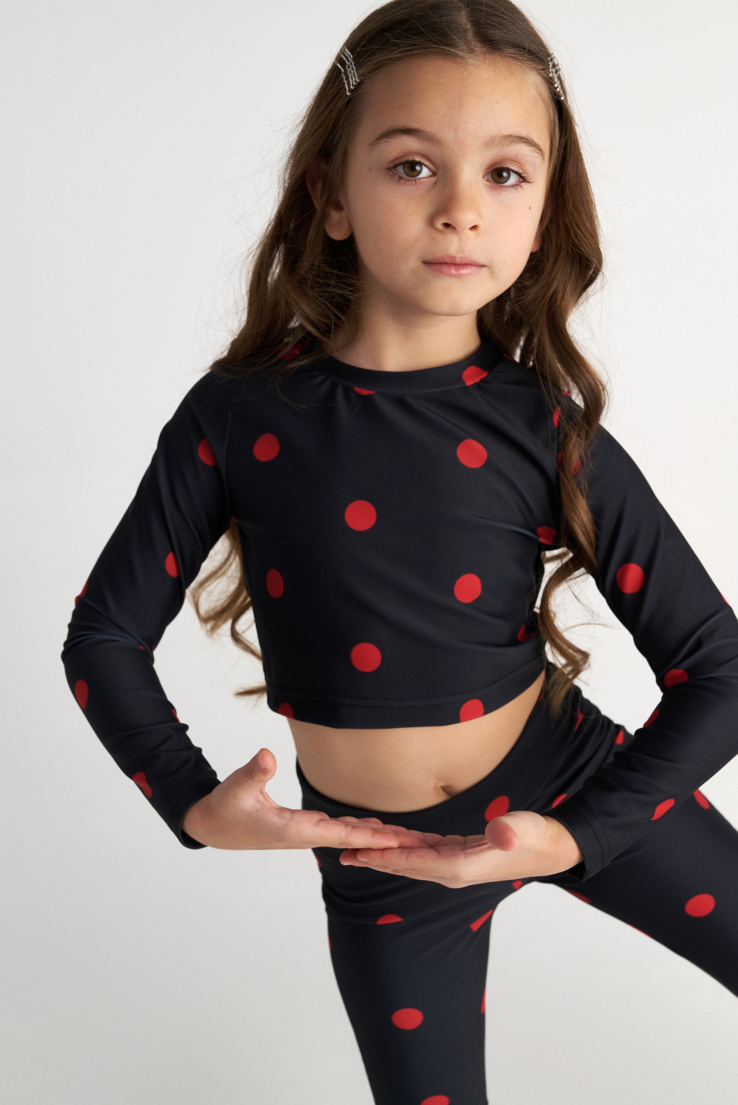 TWO IN A CASTLE - Two In A Castle TC POLKA DOTS POLKA DOTS ATHLETIC SET KID+ --- ΣΕΤ ΚΟΡΙΤΣΙ ΜΝ