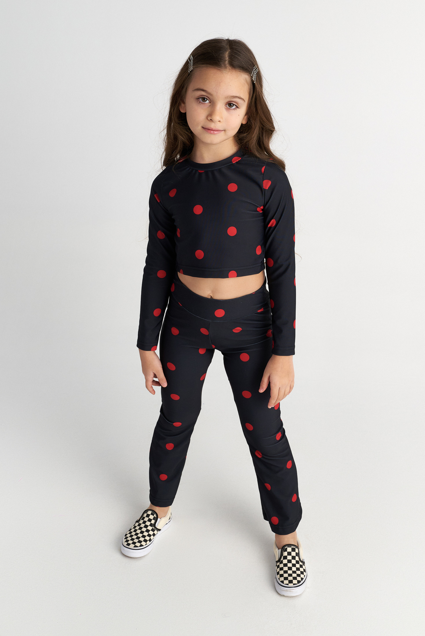 TWO IN A CASTLE - Two In A Castle TC POLKA DOTS POLKA DOTS ATHLETIC SET KID+ --- ΣΕΤ ΚΟΡΙΤΣΙ ΜΝ