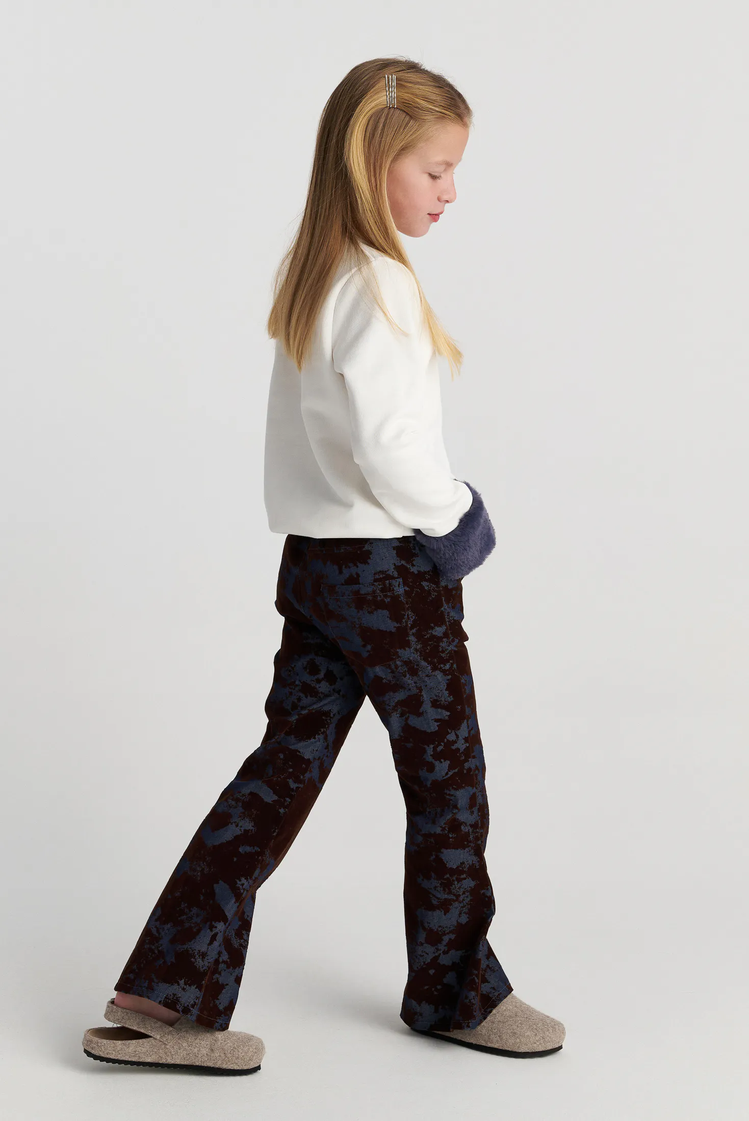 TWO IN A CASTLE - Two In A Castle TC COWGIRL FAUX FUR SLEEVES TOP KID+ --- ΜΠΛΟΥΖΑ ΚΟΡΙΤΣΙ Μ