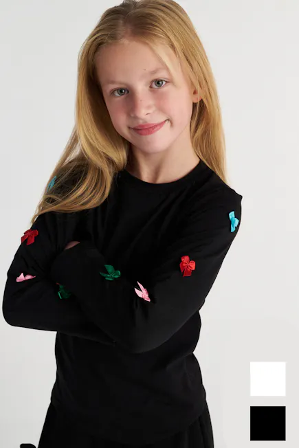 TWO IN A CASTLE - Two In A Castle TC BASICS BOWS TOP KID+ --- ΤΟΠ