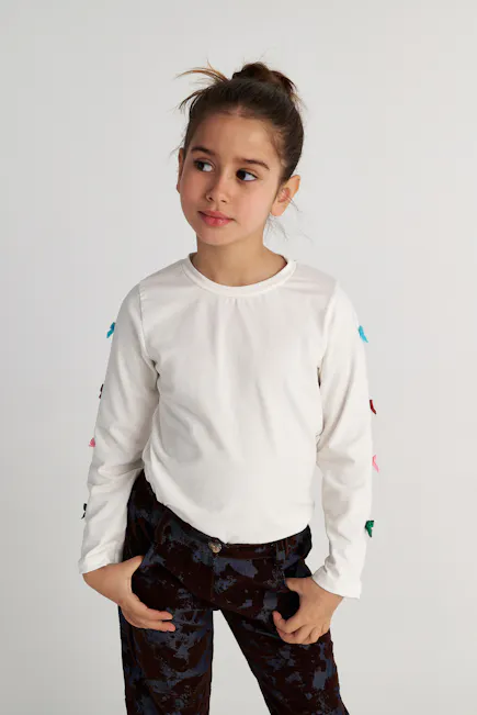TWO IN A CASTLE - Two In A Castle TC BASICS BOWS TOP KID+ --- ΤΟΠ